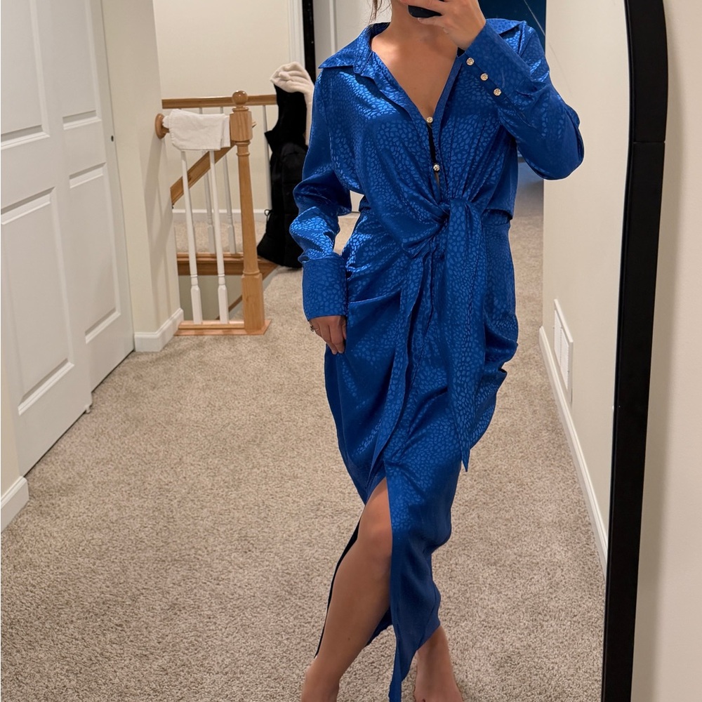 Elegant Blue Dress